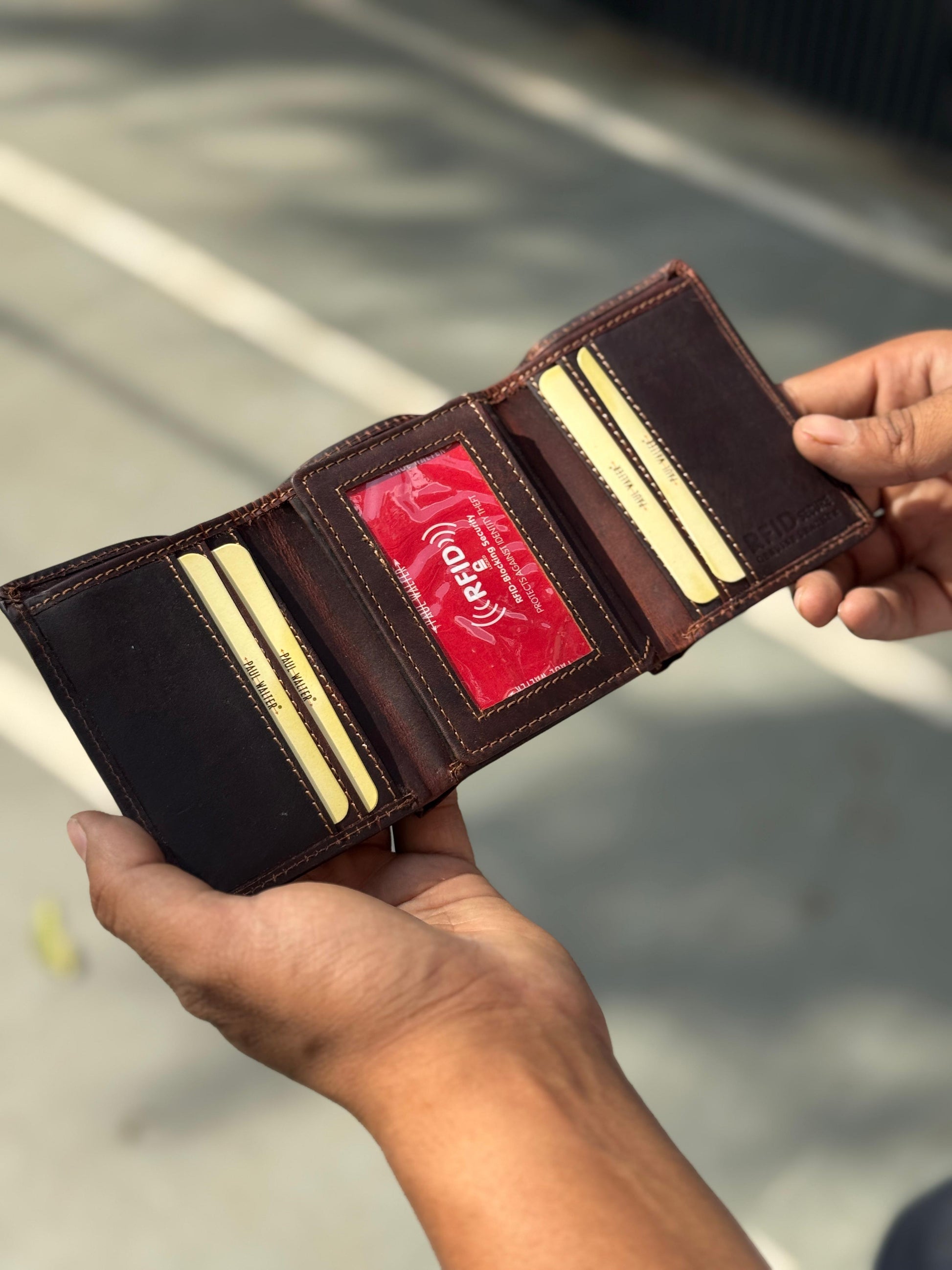 Vintage Trifold Wallet
