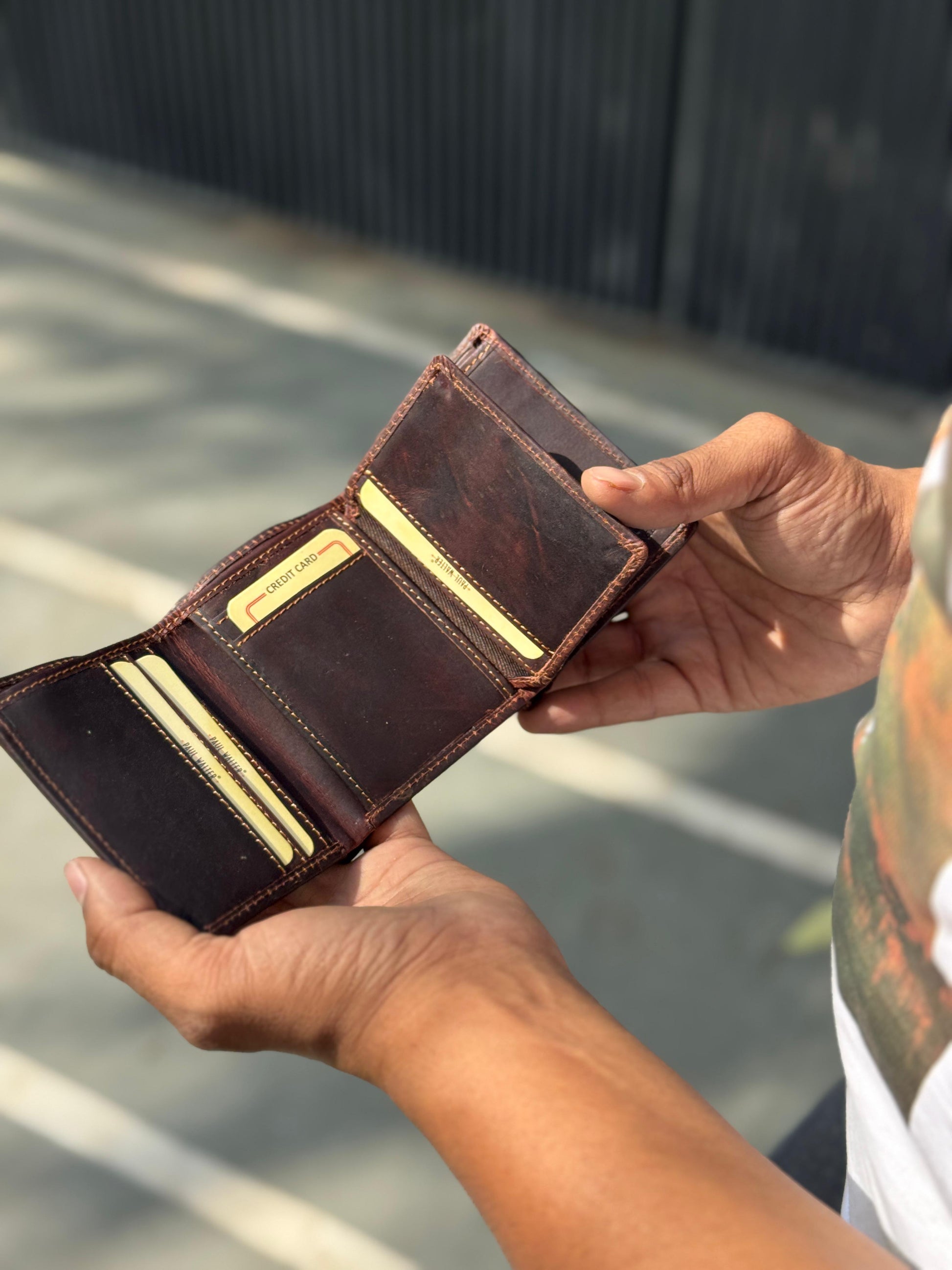 Vintage Trifold Wallet