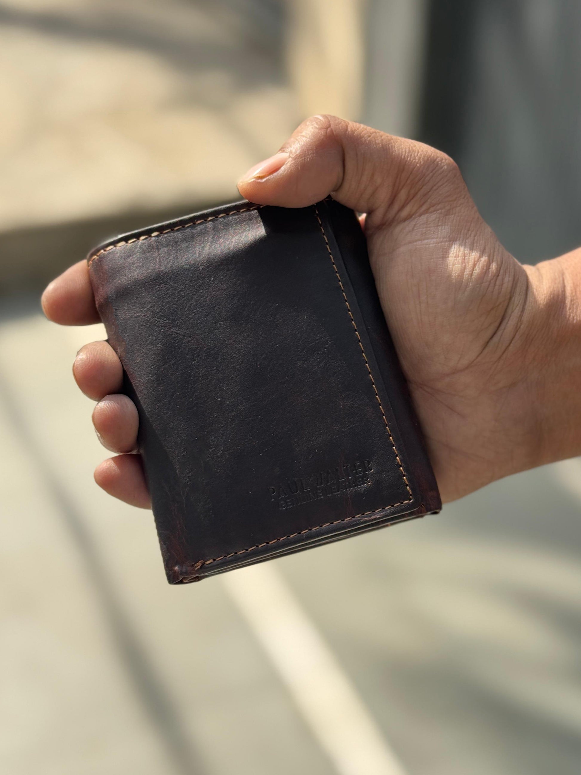Vintage Trifold Wallet