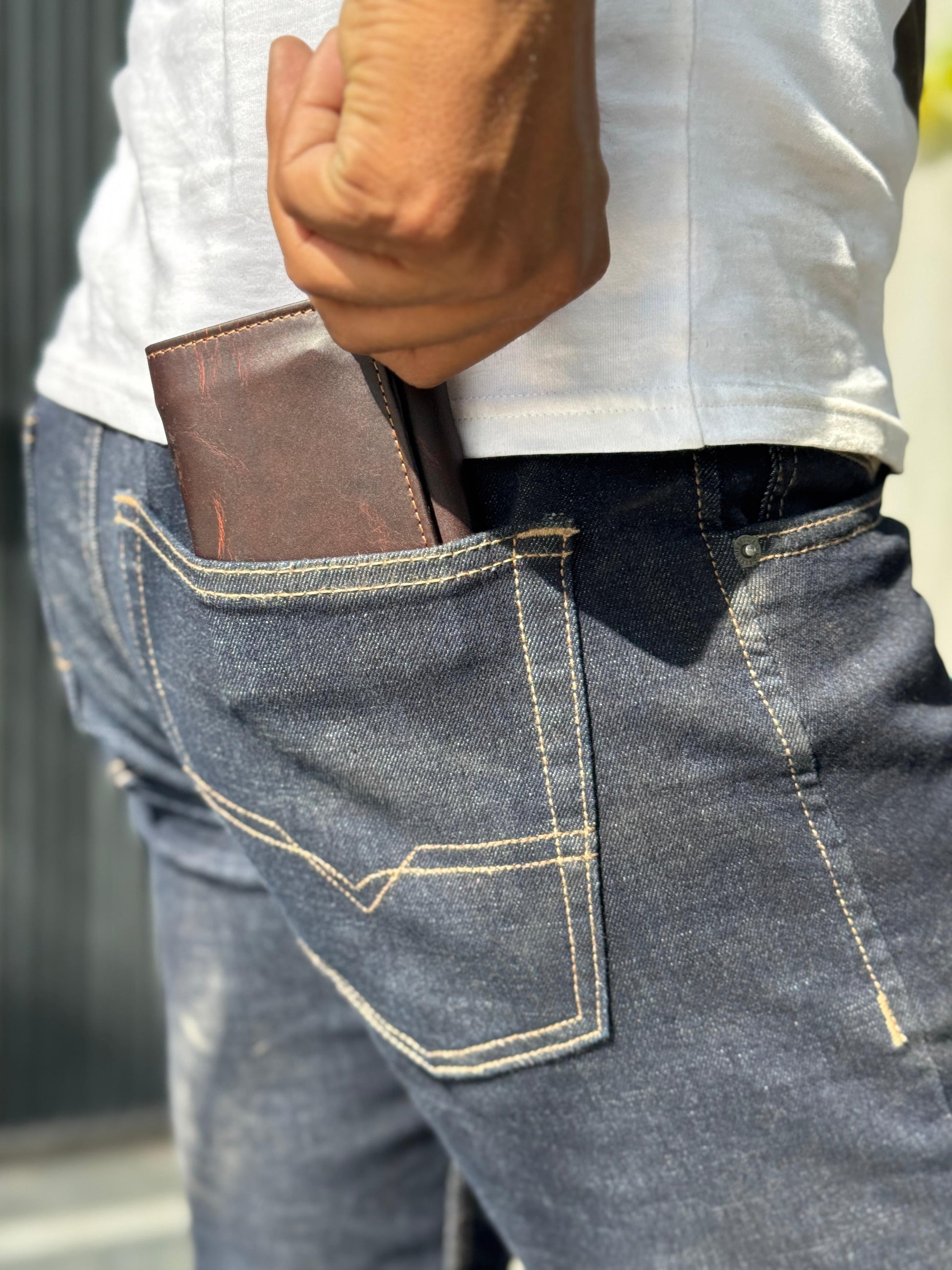 Vintage Trifold Wallet