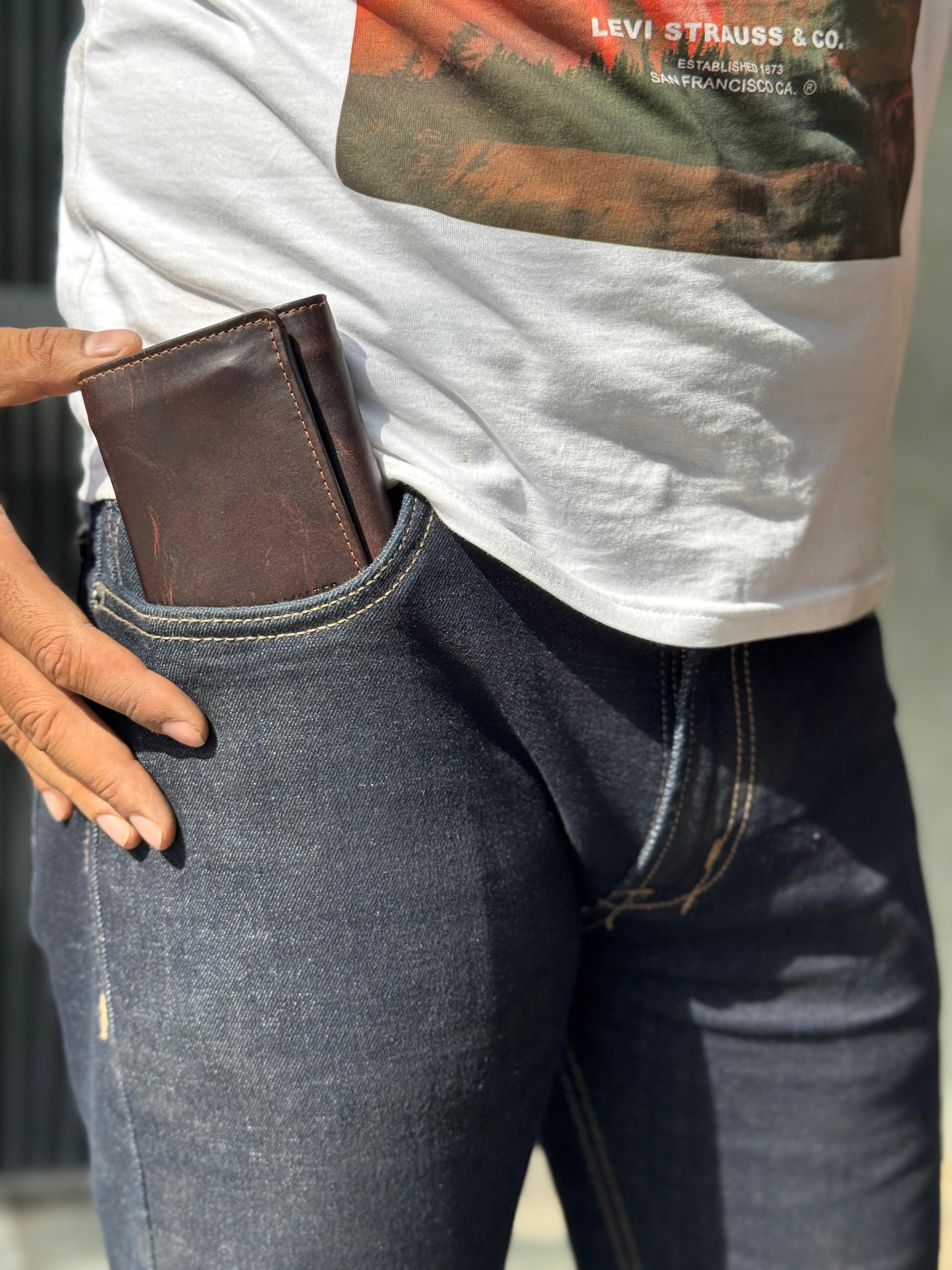 Vintage Trifold Wallet