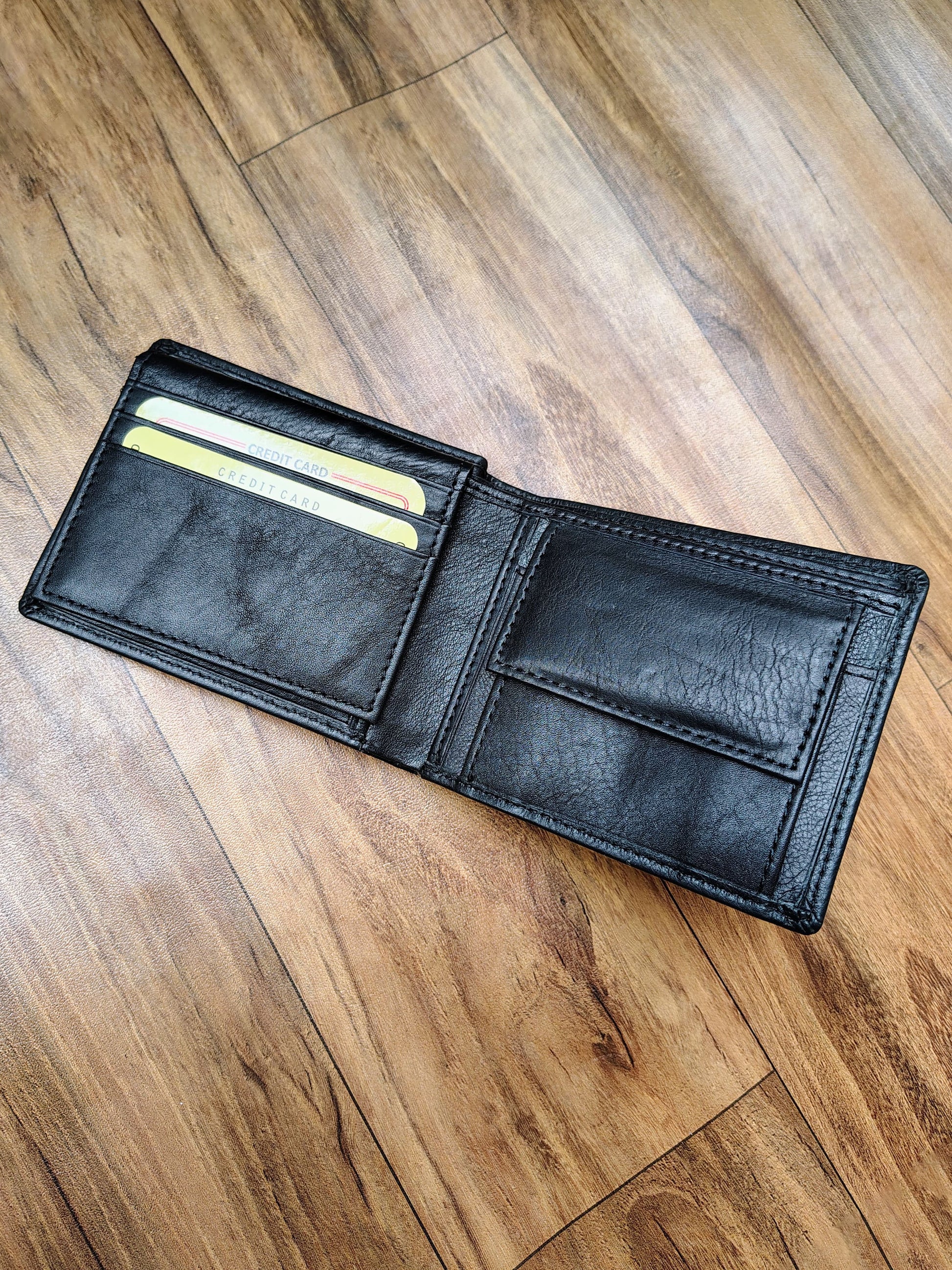 Bifold Wallet with Flap & Coin Pocket