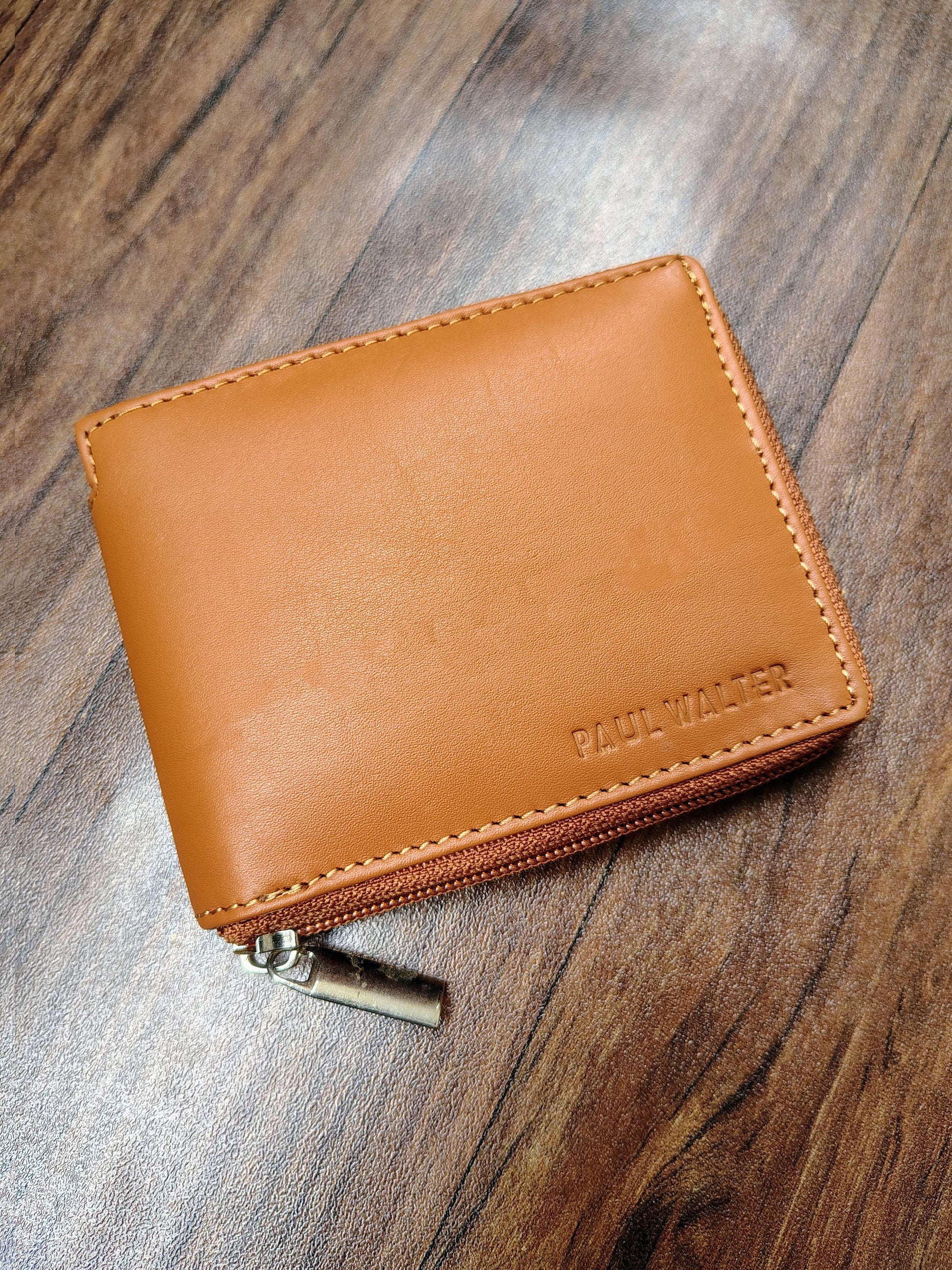 Zipper Wallet with Flap