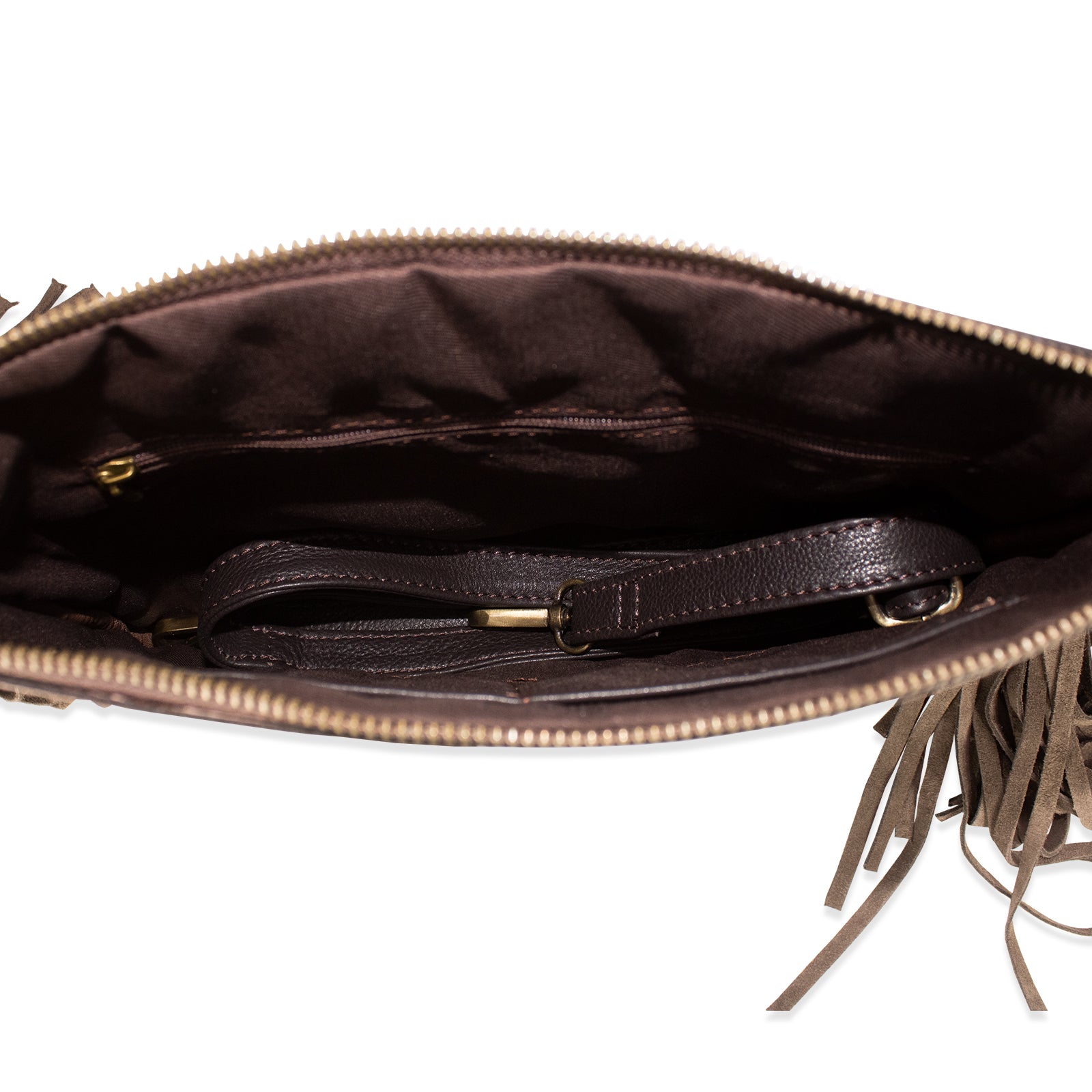 Classic Western Hand Tooled Shoulder Bag