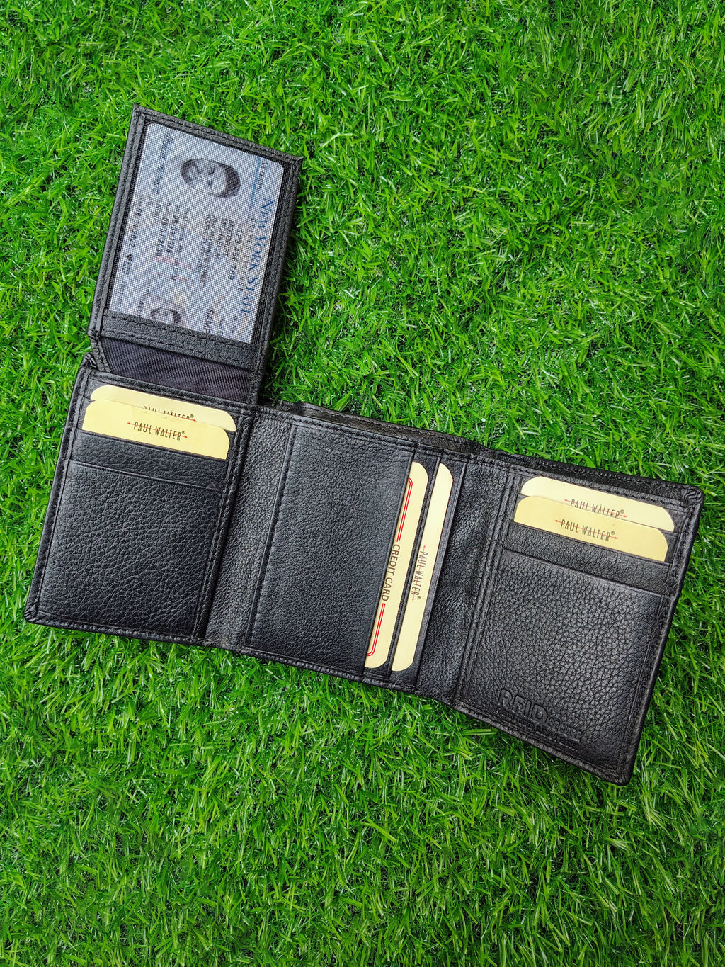 Trifold Wallet with Flap