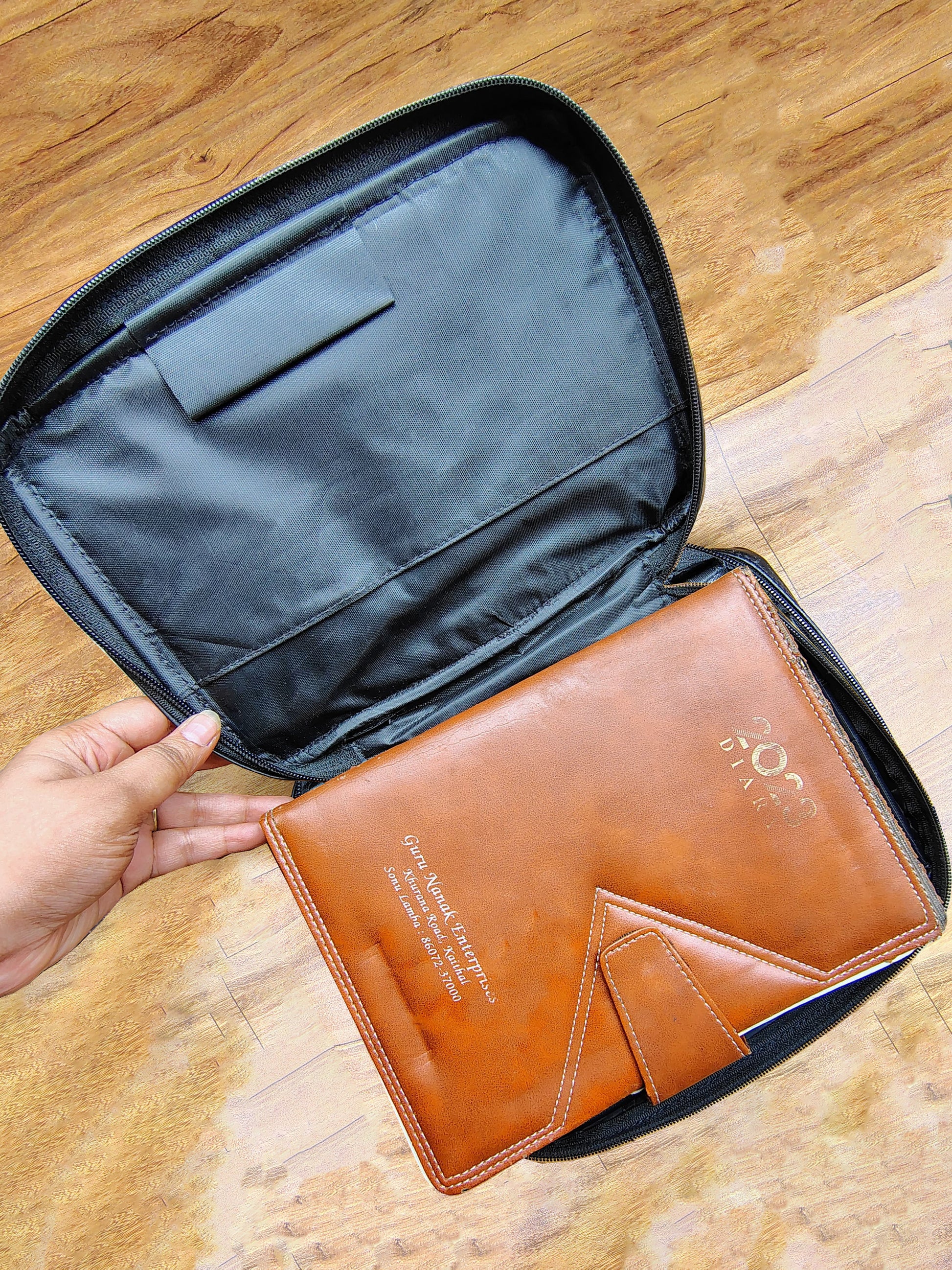 Bible Book Cover with pen holder