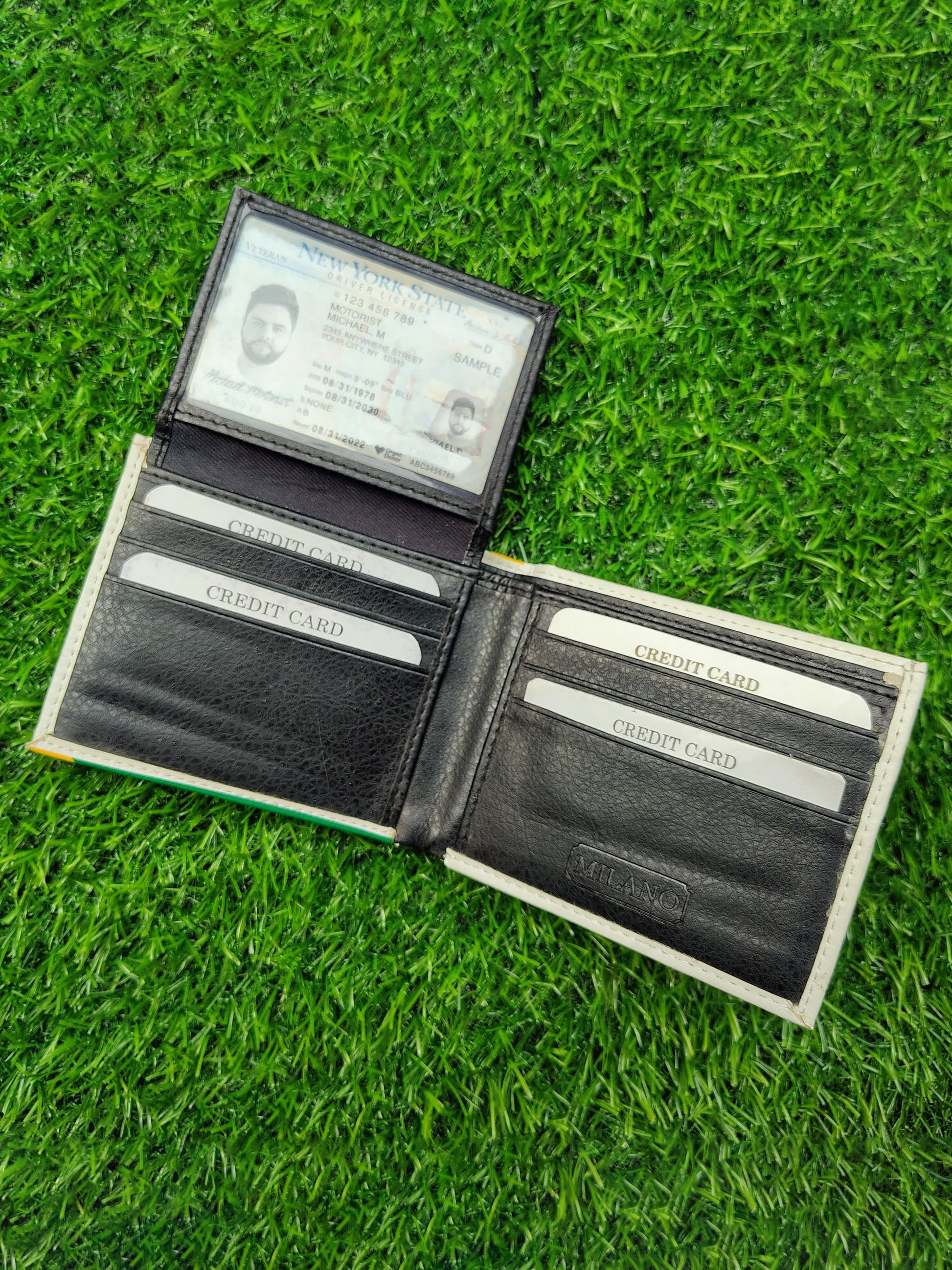 Jamaica Flag (N.P) Print Bifold Wallet
