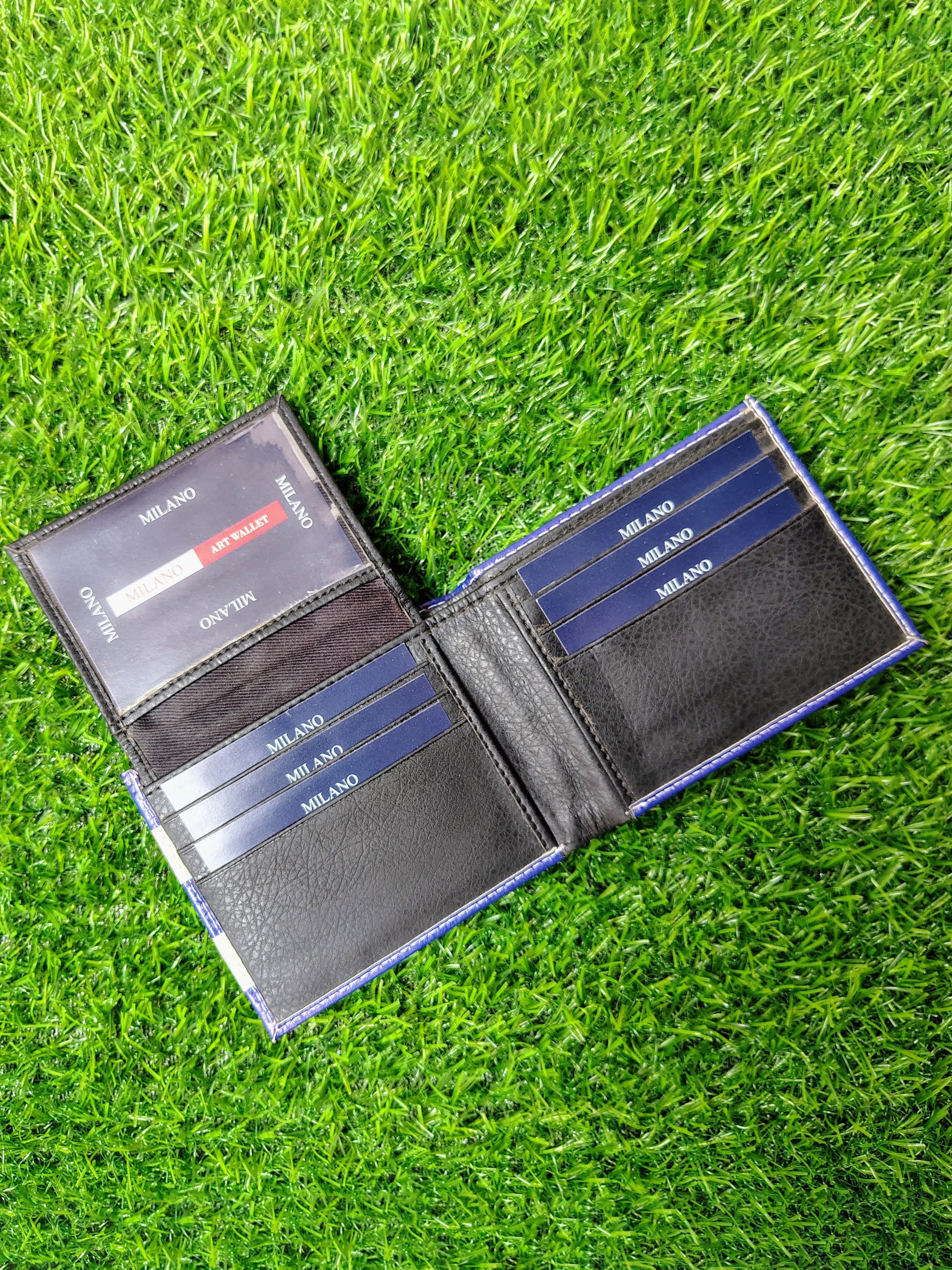 Cuba Flag Print Bifold Wallet