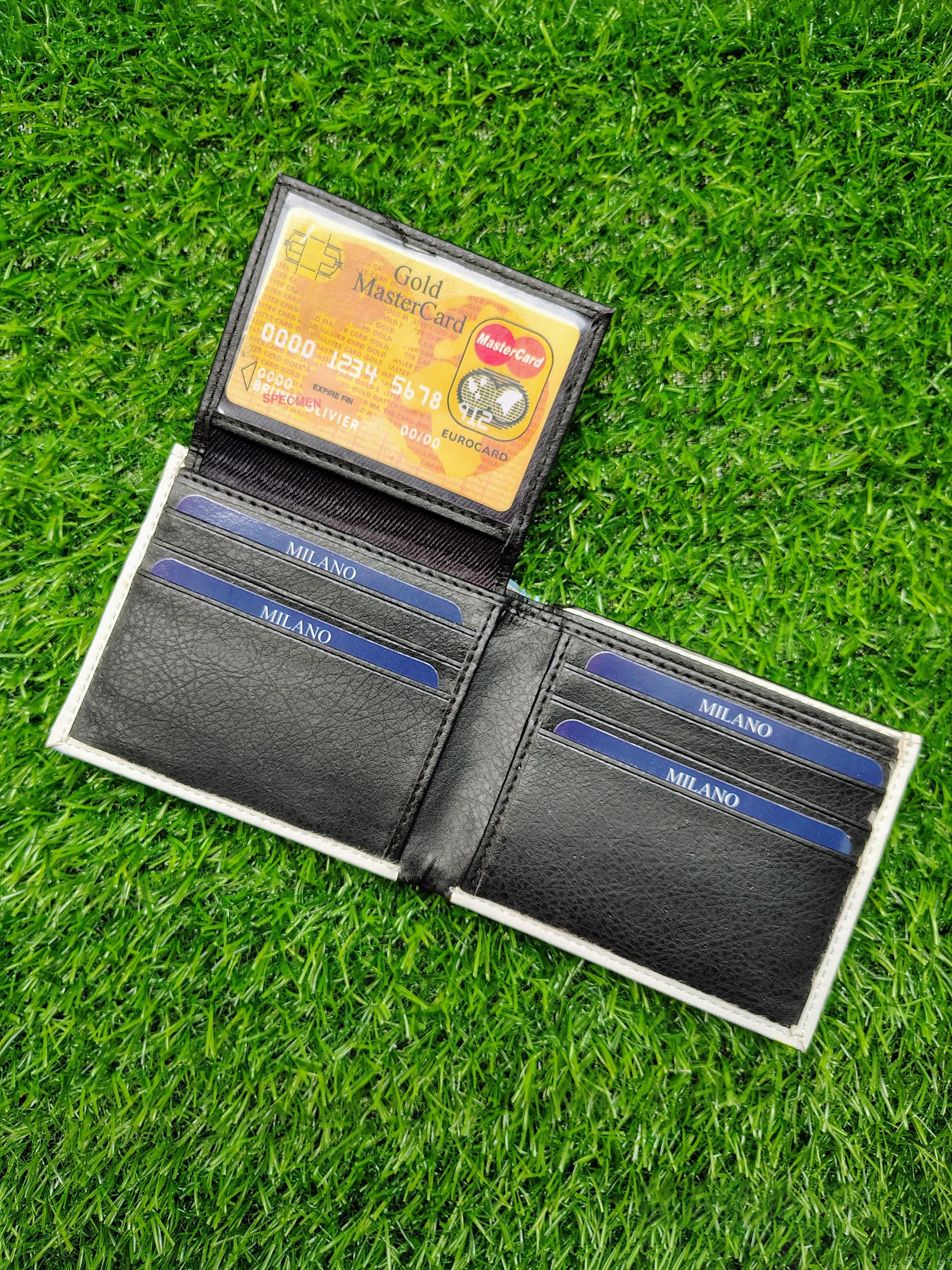 Argentina Flag Print Bifold Wallet