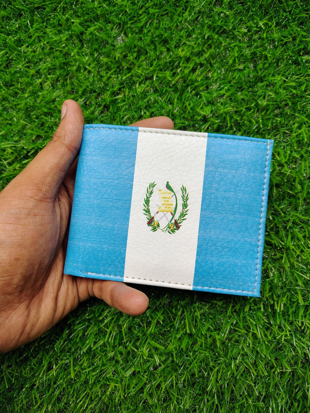 Guatemala Flag Print Bifold Wallet