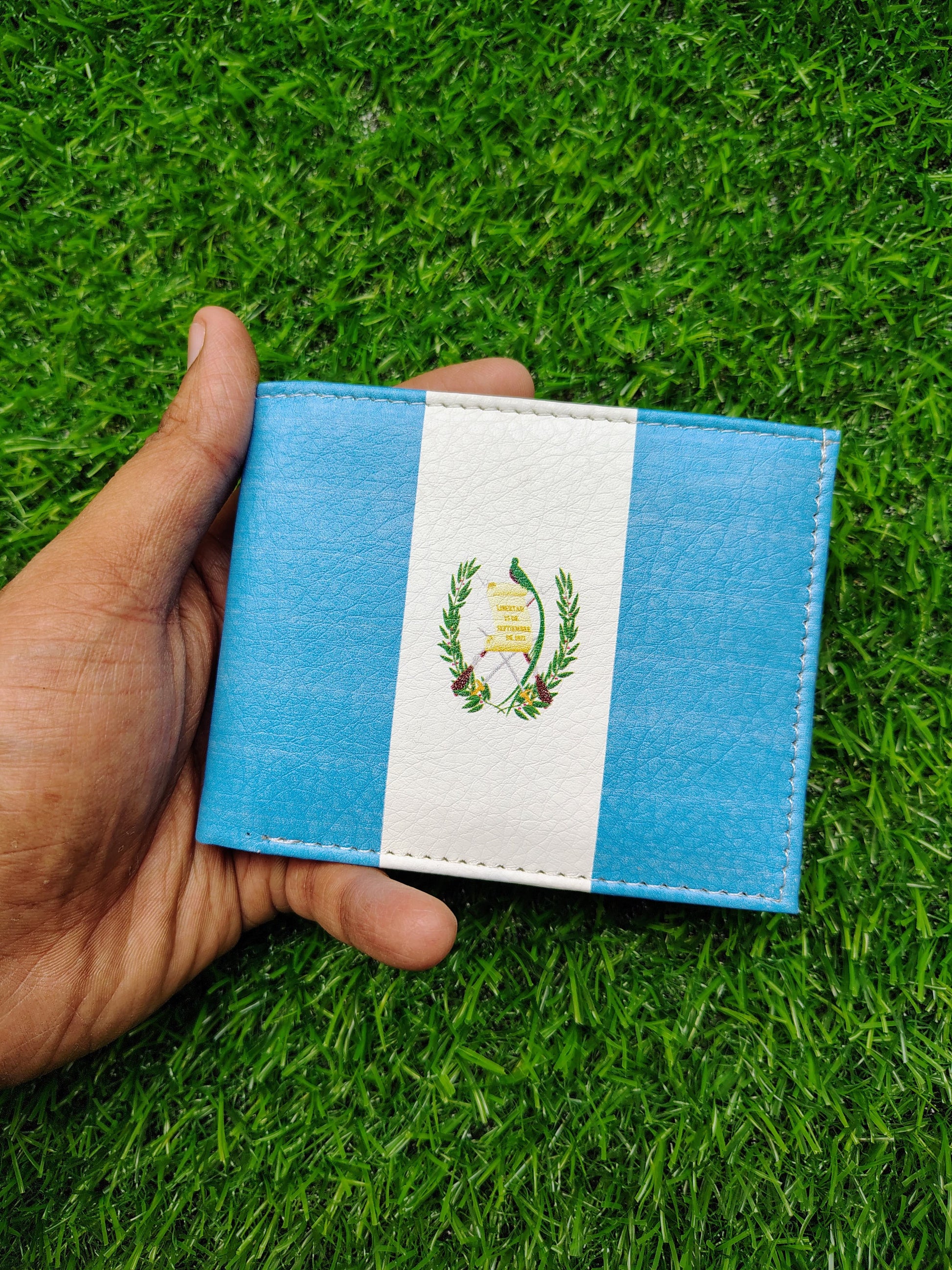 Guatemala Flag Print Bifold Wallet