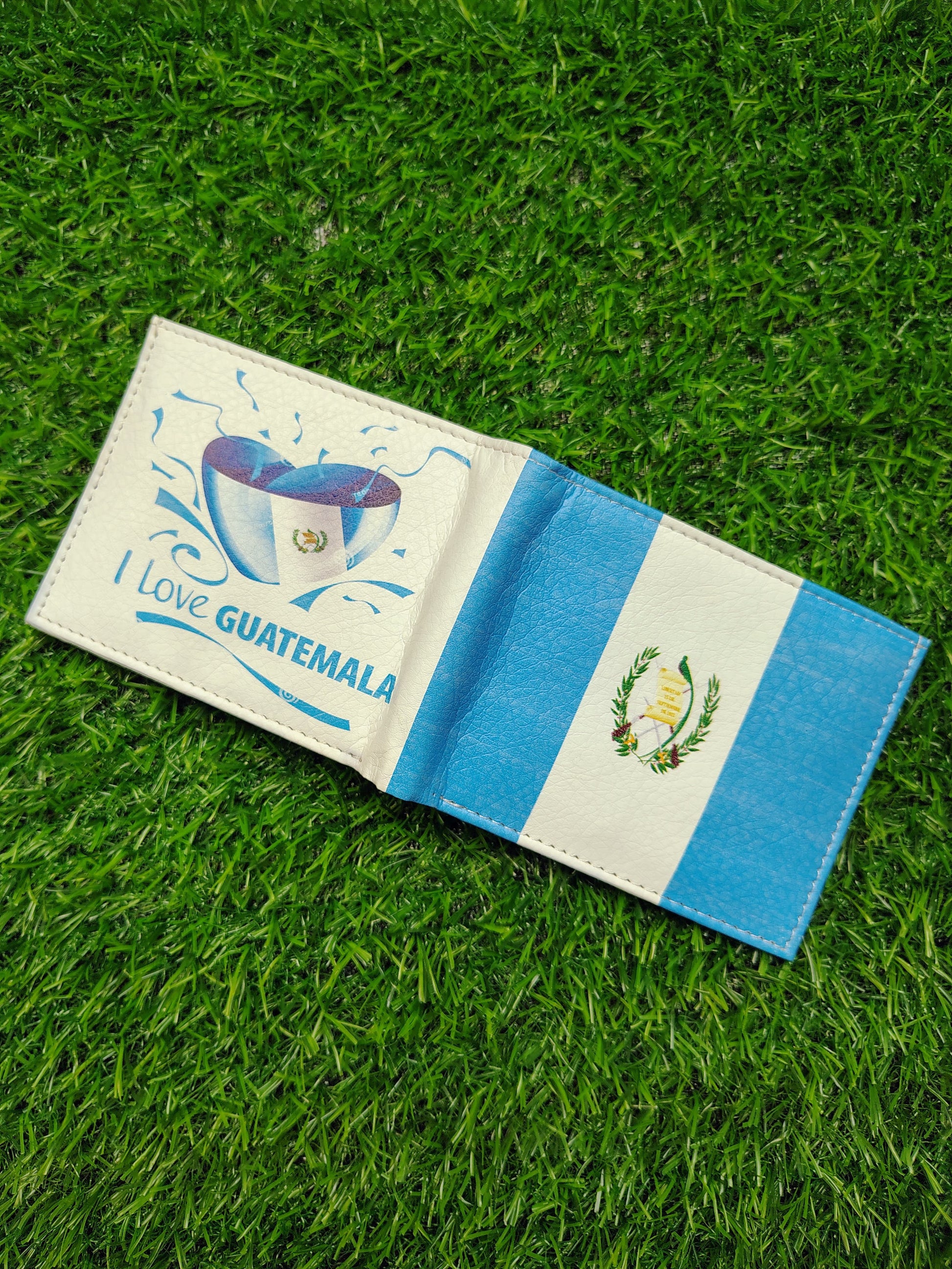 Guatemala Flag Print Bifold Wallet