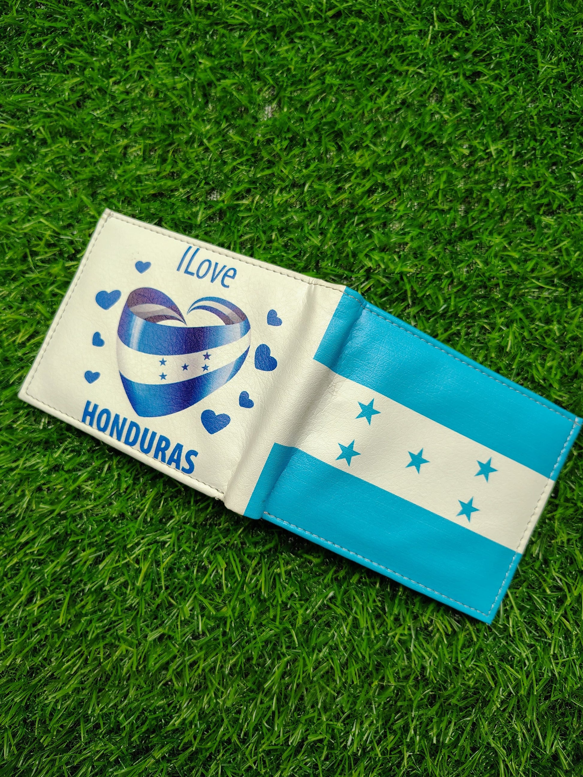 Honduras Flag Print Bifold Wallet