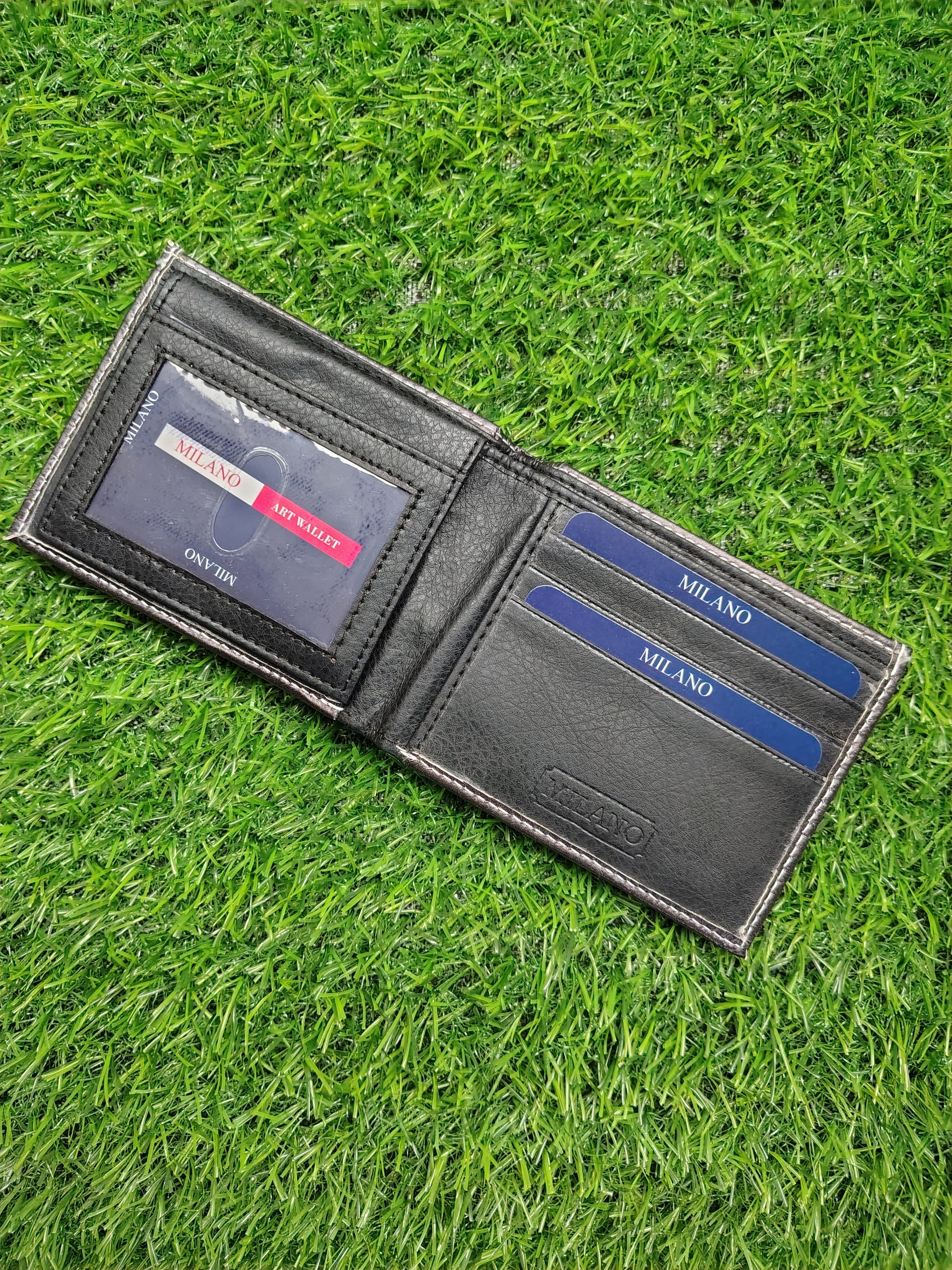 Three Skulls Print Bifold Wallet