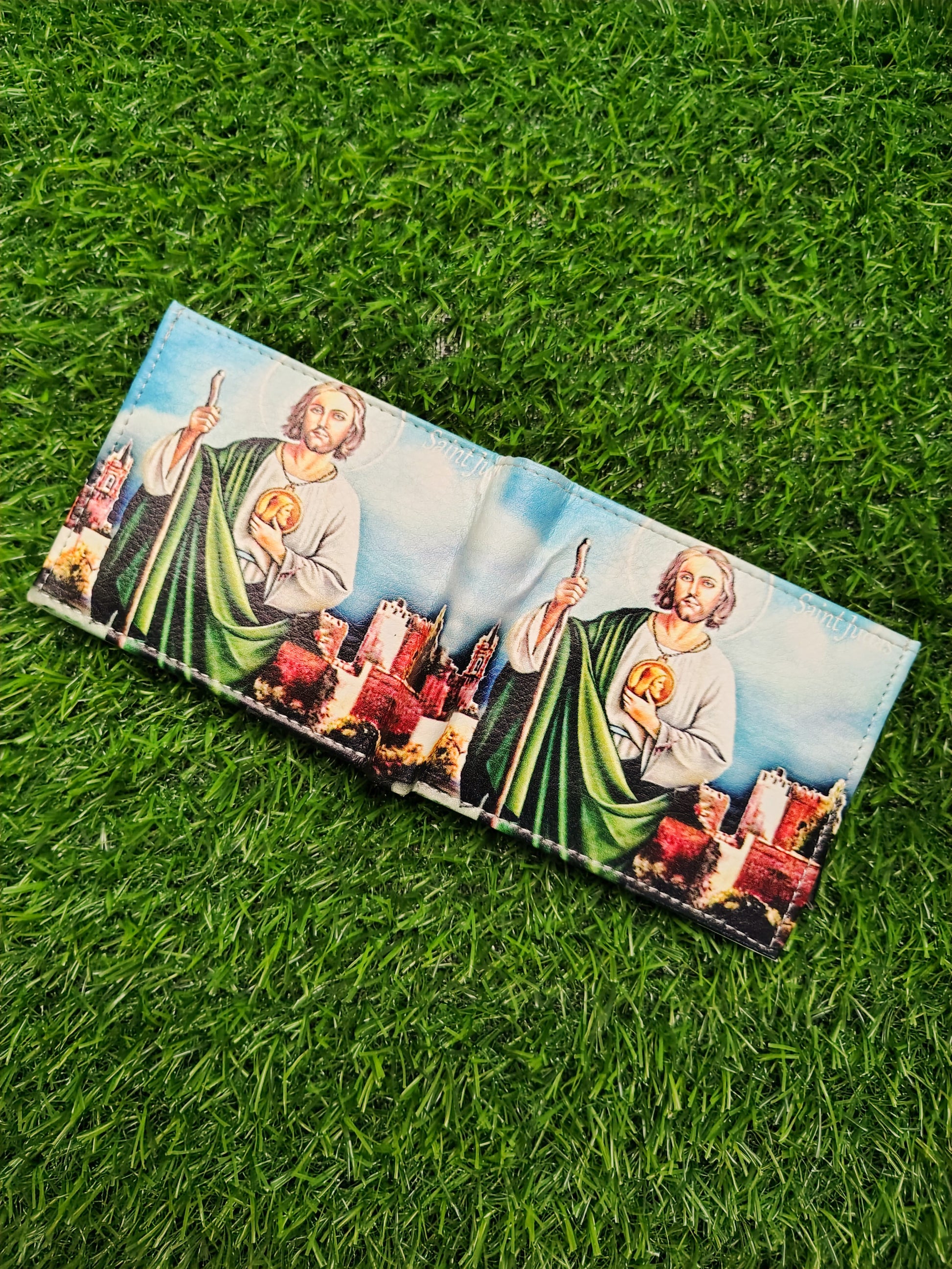 Saint Judas Print Bifold Wallet