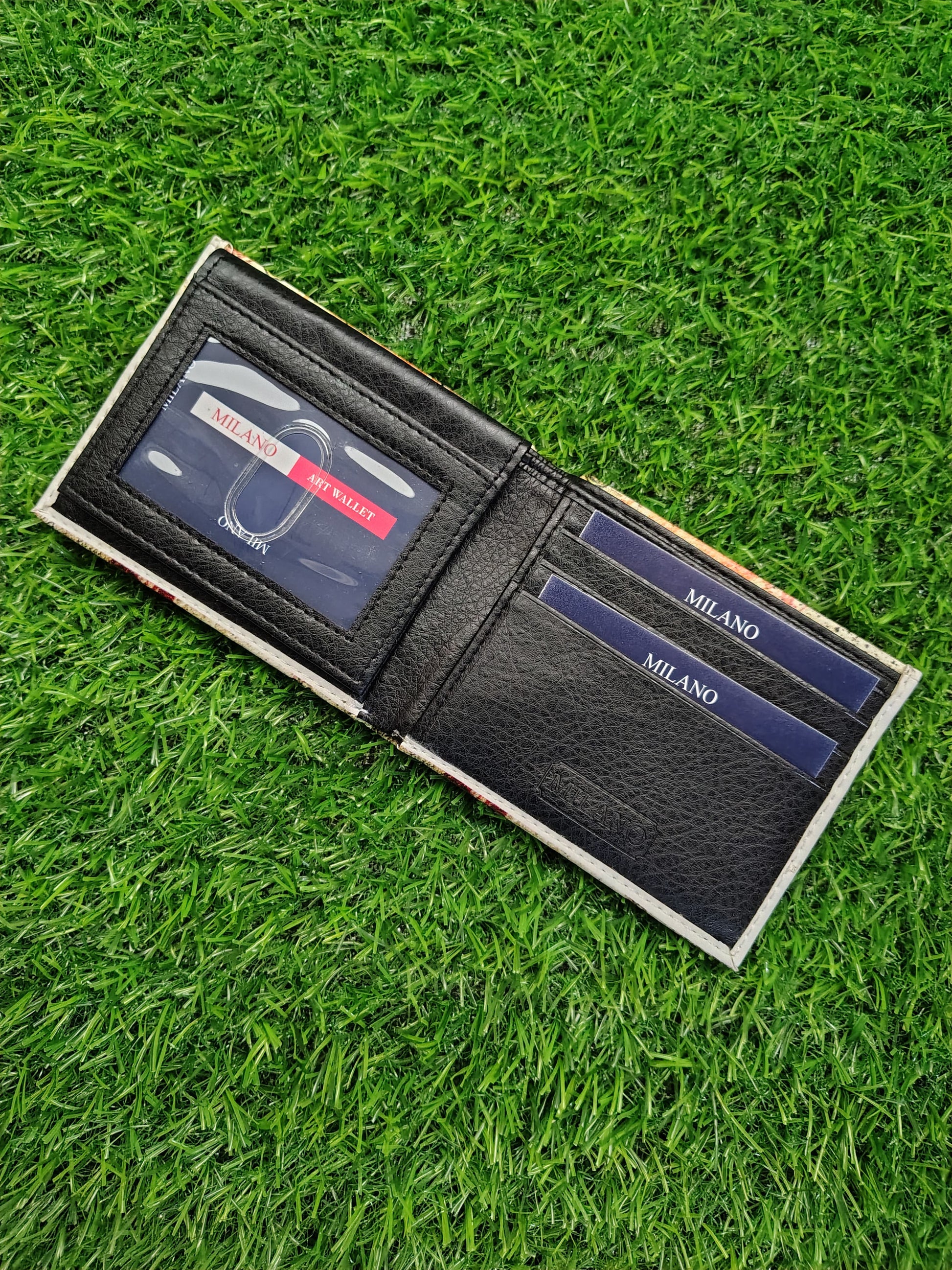 US Flag Print Bifold Wallet