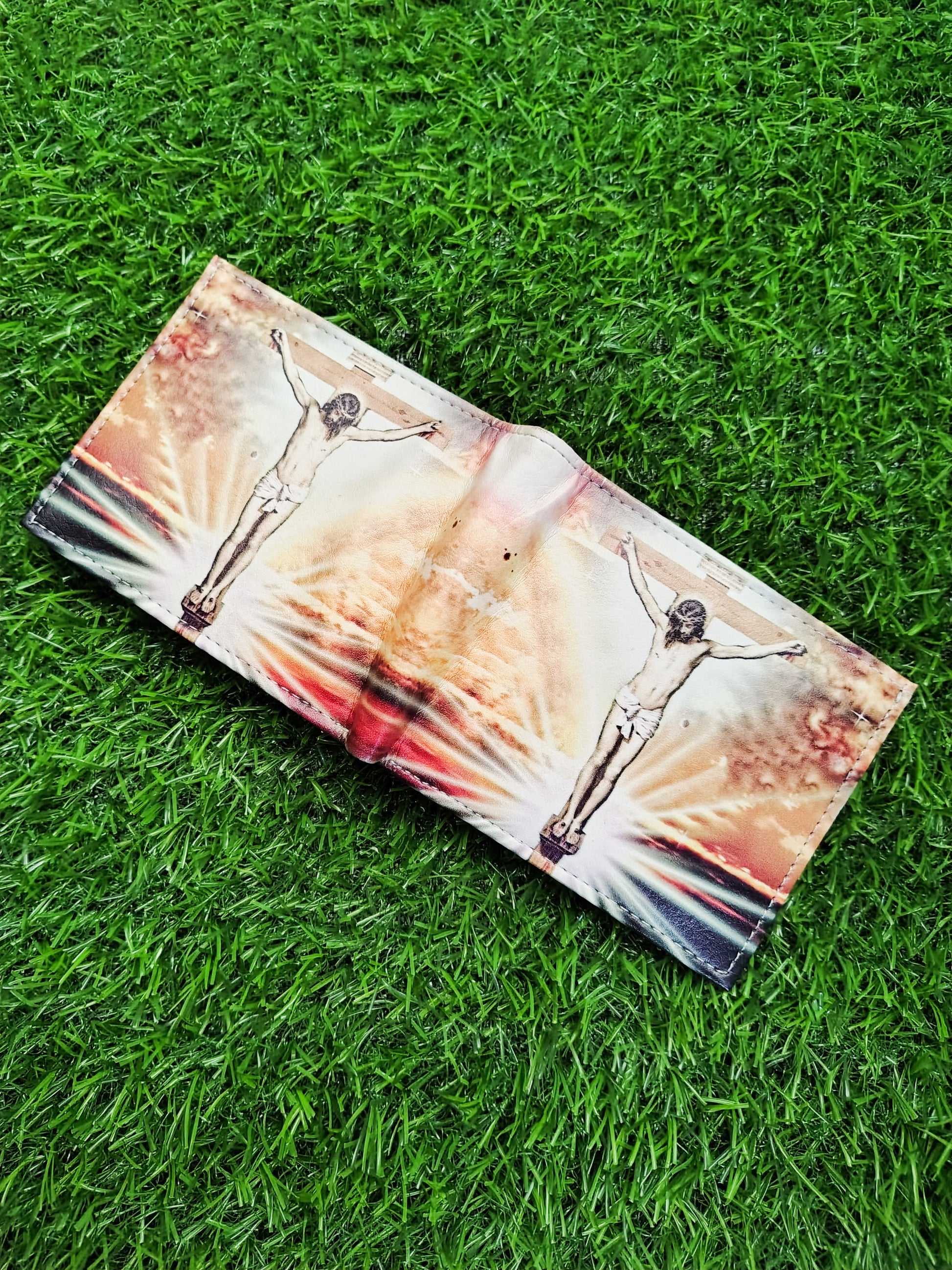 Jesus Christ Print Bifold Wallet