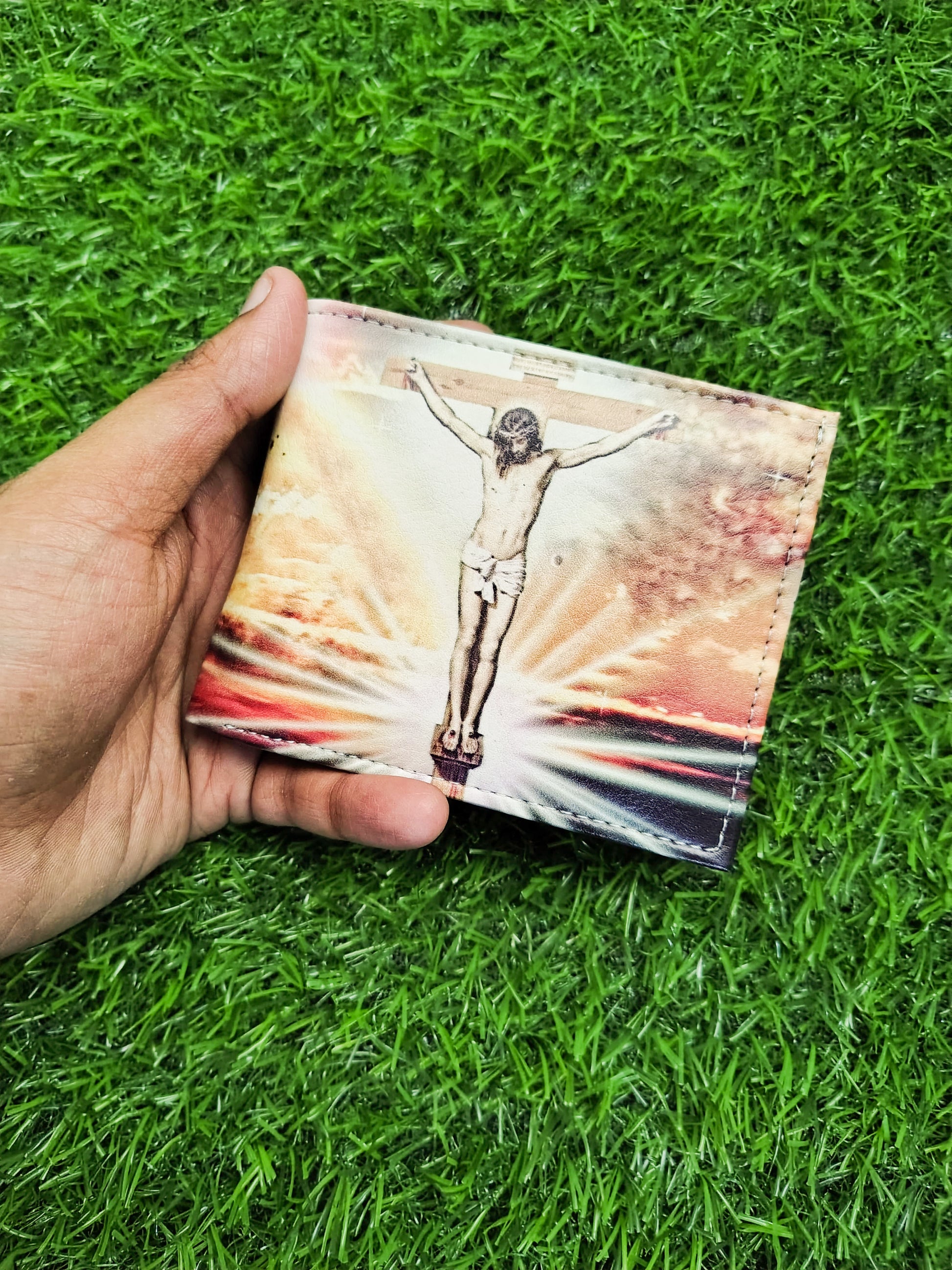 Jesus Christ Print Bifold Wallet