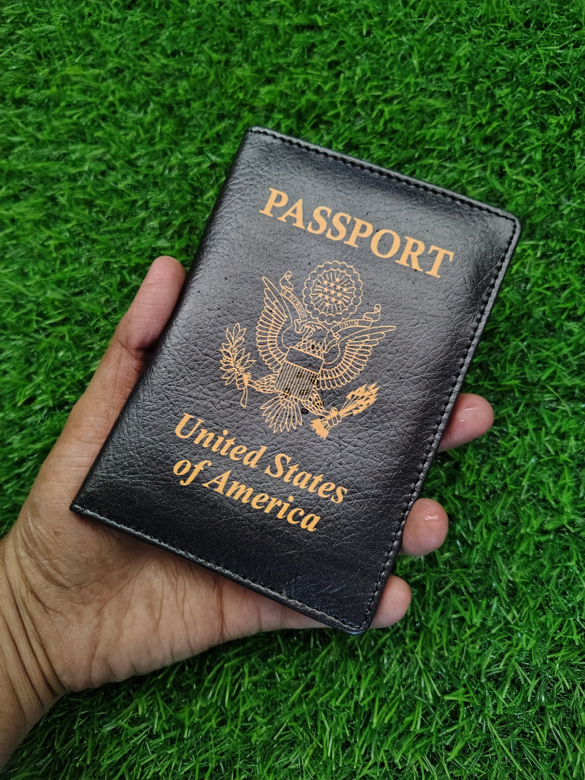 USA Eagle Printed Passport Cover