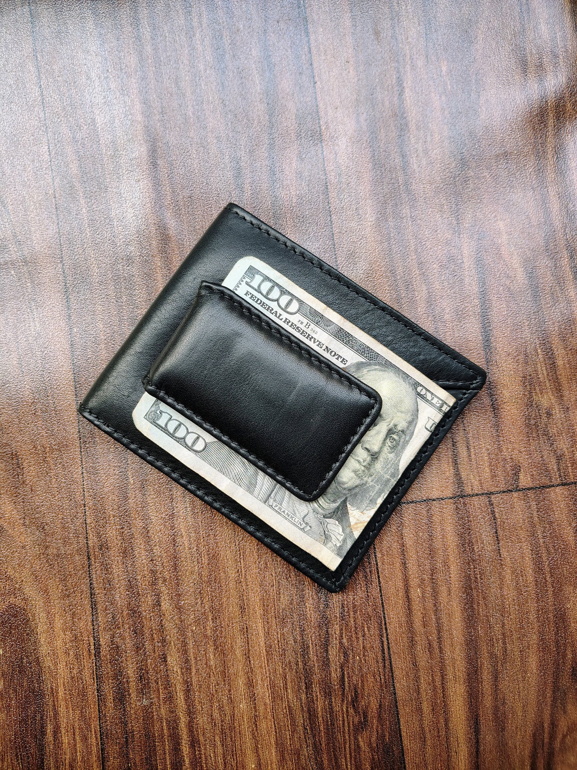 Bifold Money Wallet with Magnet