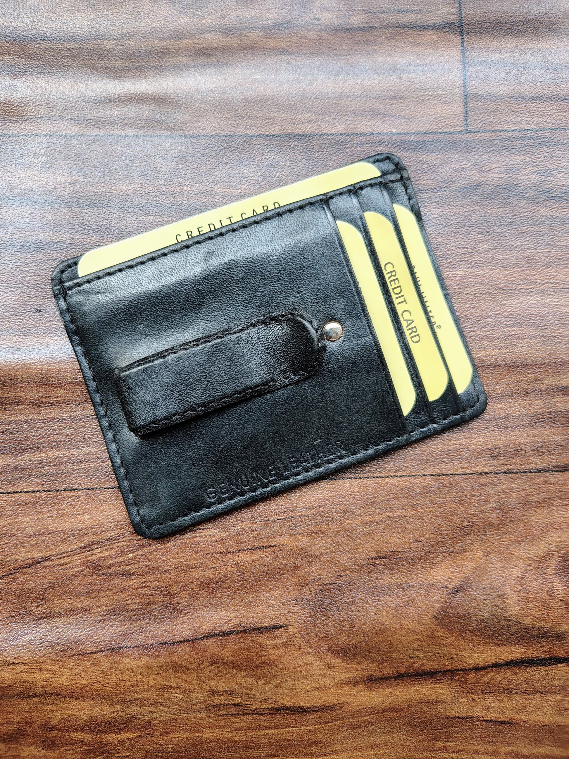 Large Money Clip with Card Holder