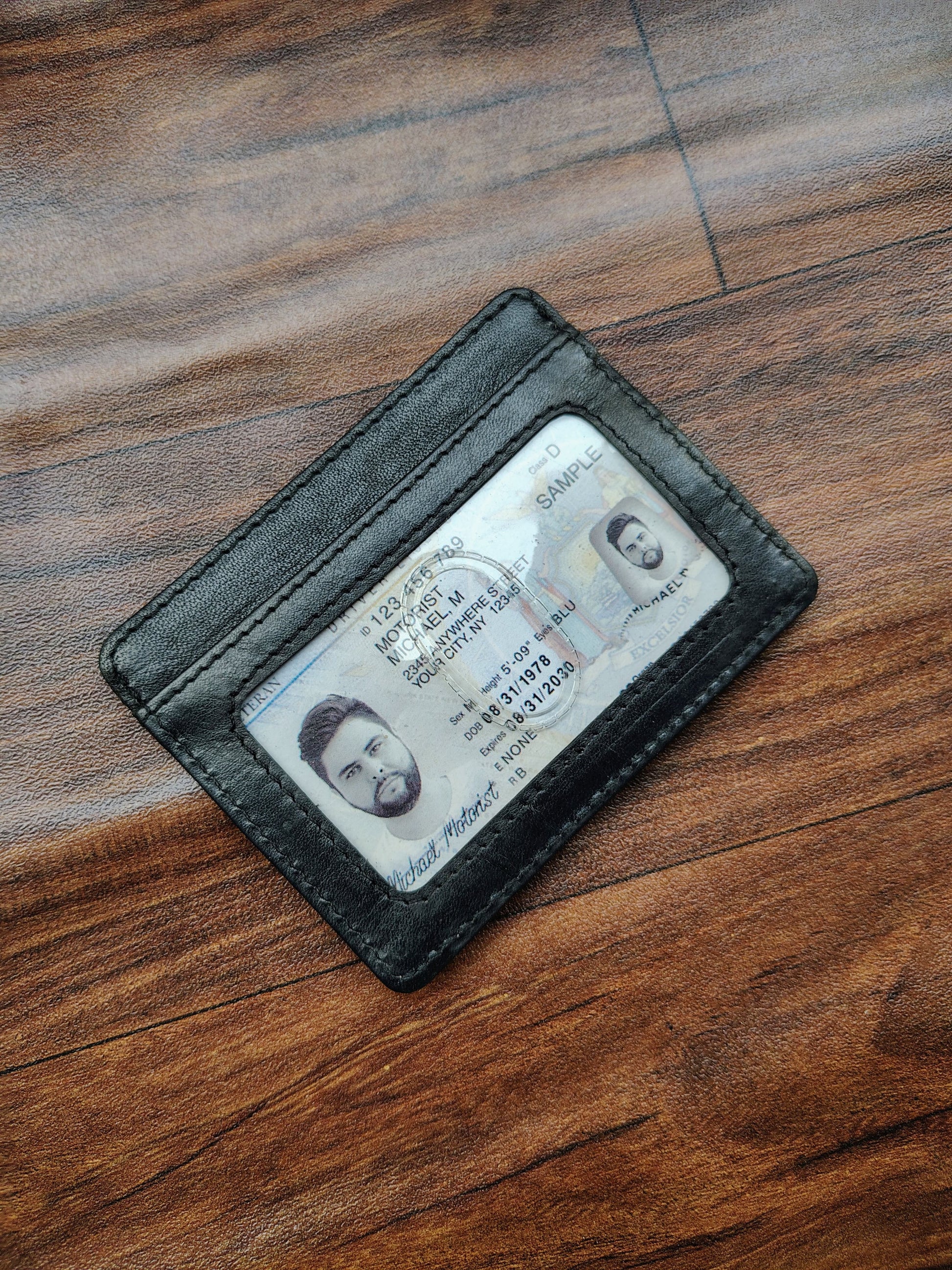 Large Money Clip with Card Holder