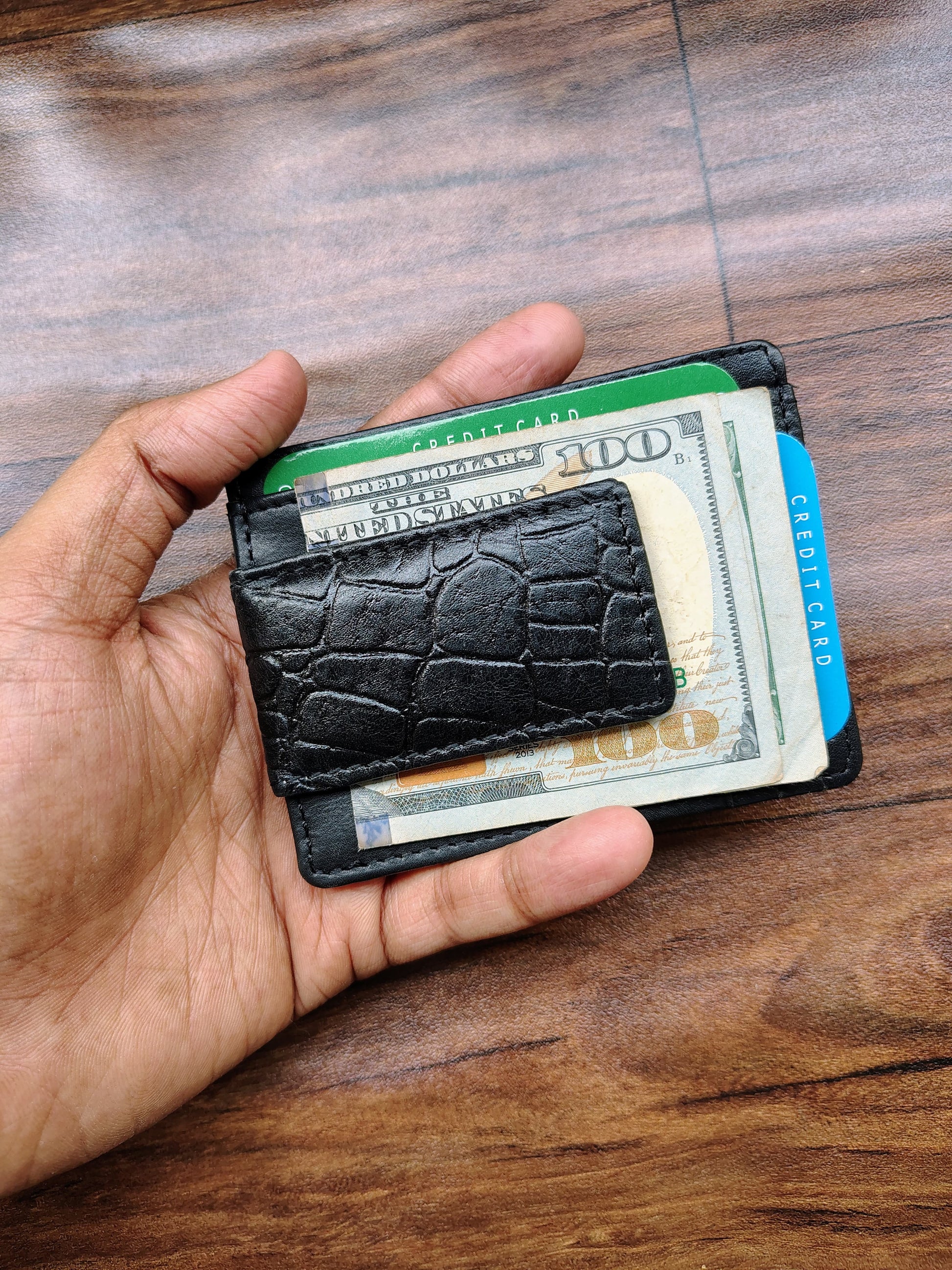 Money Clips with Magnetic Bill Holder